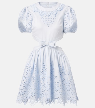 Besticktes Minikleid | Self-Portrait
