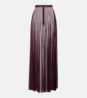 Maxirock Vallen aus Mesh | The Frankie Shop