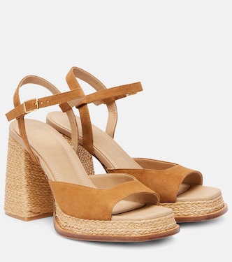 Gracia suede platform sandals | Souliers Martinez