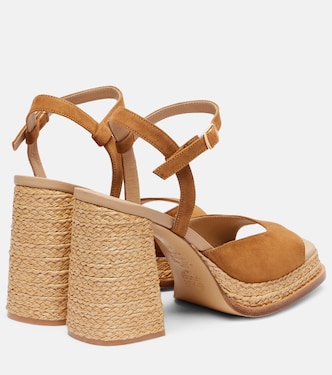 Gracia suede platform sandals | Souliers Martinez