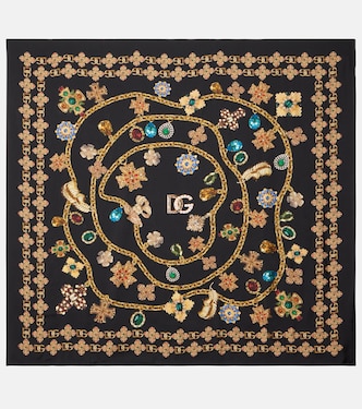Silk twill scarf | Dolce&Gabbana