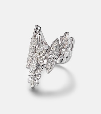 Anillo de oro de 18 ct con diamantes | Yeprem