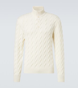 Cable-knit cashmere sweater | Ralph Lauren Purple Label