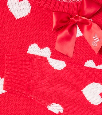 Pullover in cotone e lana con stampa | Monnalisa
