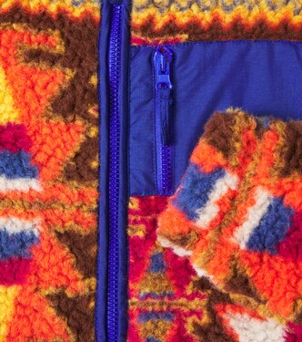 Carlos argyle wool-blend fleece jacket | The New Society