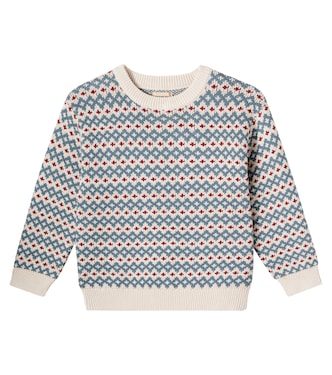 Jersey Harlow de jacquard de algodón | Wheat