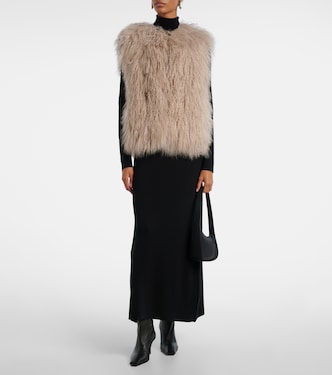 Shearling gilet | Yves Salomon