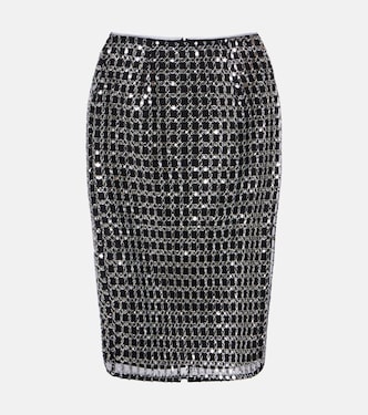 Embellished midi skirt | Rotate