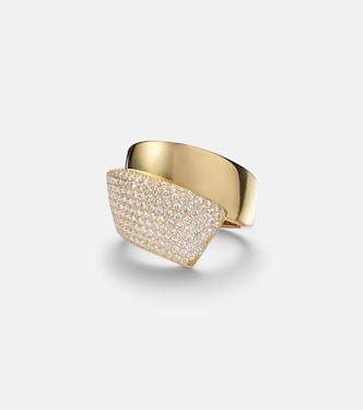 Divino 18kt gold ring with diamonds | Engelbert