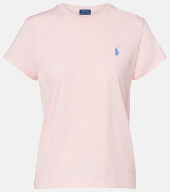 Embroidered cotton jersey T-shirt | Polo Ralph Lauren