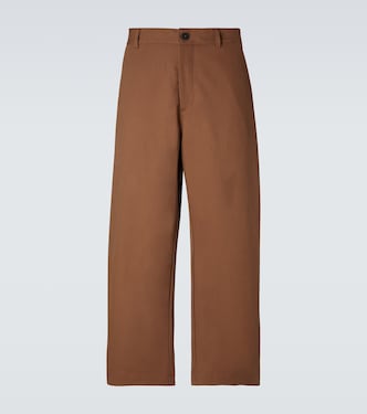 Bosworth cotton twill wide-leg pants | Studio Nicholson