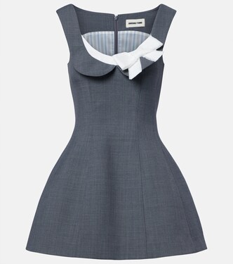 Minikleid aus Twill | Shushu/Tong