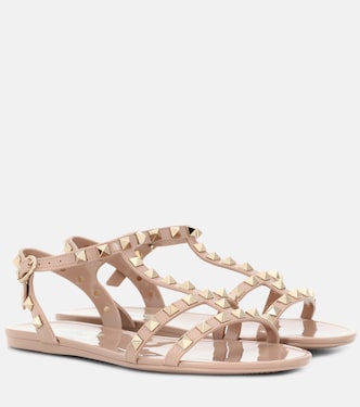 Sandali Rockstud in gomma | Valentino Garavani