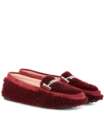 Double T shearling loafers | Tod's