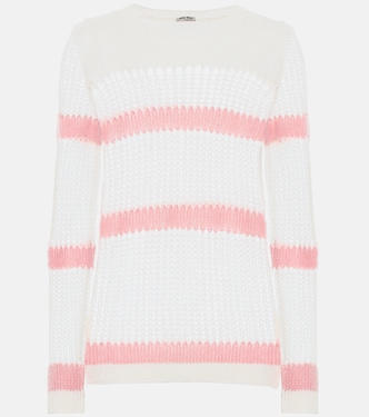 Mohair and wool-blend sweater | Miu Miu
