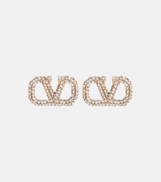 VLOGO embellished earrings | Valentino