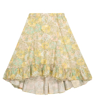 Falda Nala de algodón estampada | Bonpoint