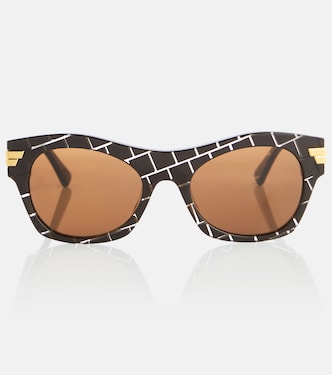 Occhiali da sole a quadri | Bottega Veneta
