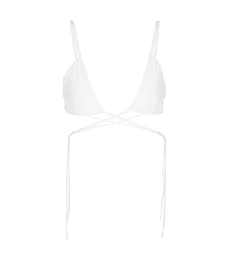 Wrapround triangle bikini top | Christopher Esber
