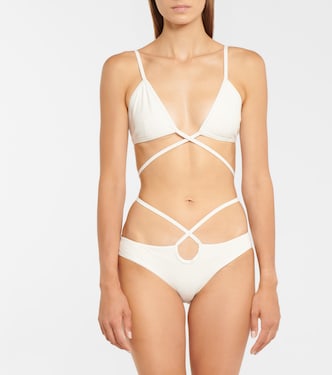 Wrapround triangle bikini top | Christopher Esber