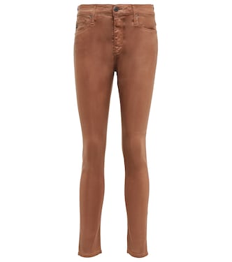 Jeans Farrah Skinny Ankle de tiro alto | AG Jeans