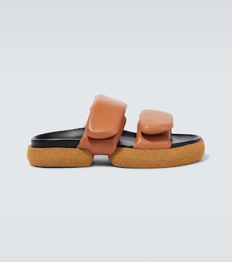 Leather platform sandals | Dries Van Noten