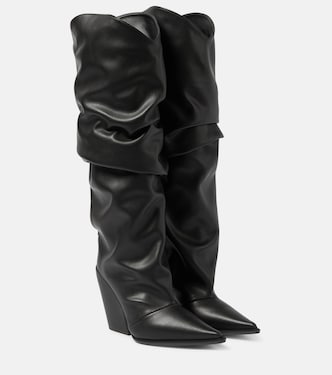 Botas altas de piel sintética | Alexandre Vauthier