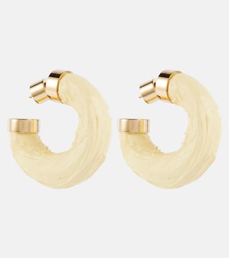 Trompe-l’oeil hoop earrings | Jacquemus