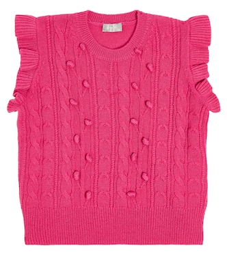 Pull sans manches en laine | Il Gufo