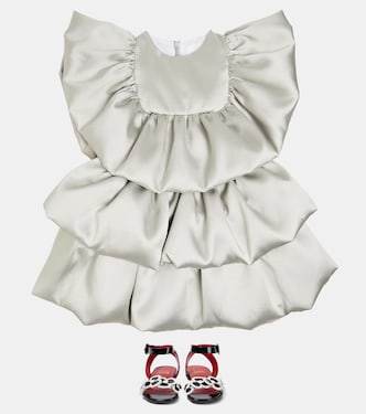 Kleid aus Satin | Caroline Bosmans