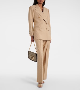 Blazer in jacquard di lana GG | Gucci