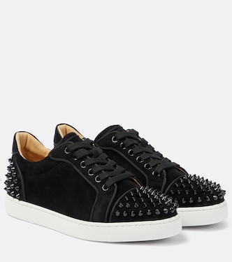 Sneakers Vieira 2 in suede con borchie | Christian Louboutin