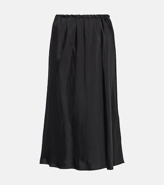 Gonna midi in raso | Jil Sander