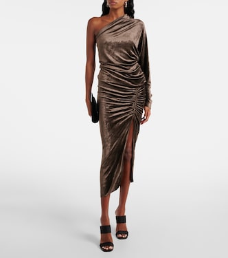 Top monospalla Lilies Diana in velluto | Rick Owens