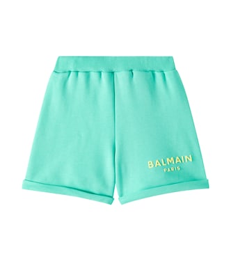 Bébé – Short de survêtement en coton | Balmain Kids