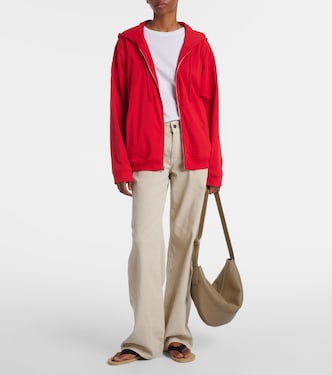 Felpa Rosy in jersey di cotone con zip | The Row