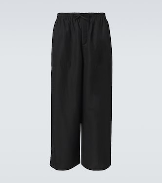 Paula's Ibiza cropped toile wide-leg pants | Loewe