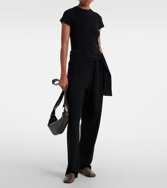 Pantalon ample N°353 Relax en coton et cachemire | Extreme Cashmere