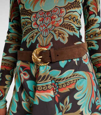 Paisely suede belt | Etro