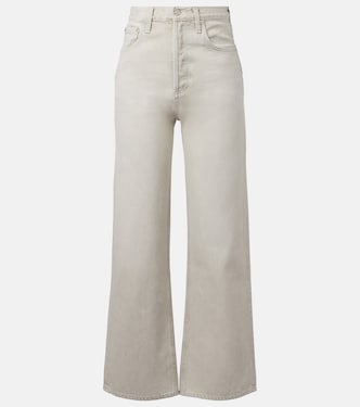 Ren high-rise wide-leg jeans | Agolde