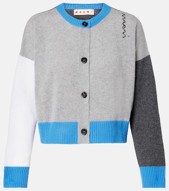 Colorblocked cashmere cardigan | Marni