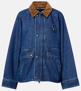 Corduroy-trimmed denim jacket | Polo Ralph Lauren