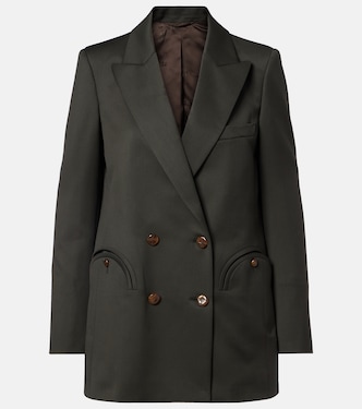 Everyday double-breasted wool and mohair blazer | Blazé Milano