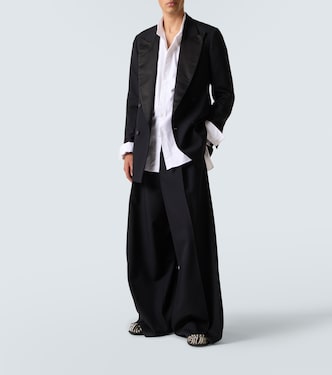 Weite Hose aus Wolle | Dries Van Noten