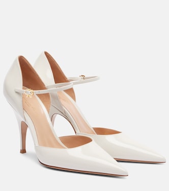 95 patent leather pumps | Gianvito Rossi