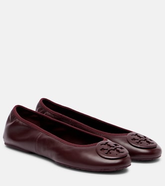 Bailarinas Reva Travel de piel | Tory Burch