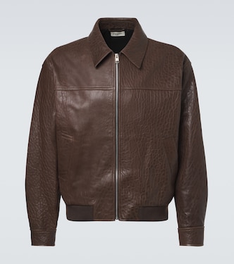 Leather bomber jacket | Frame