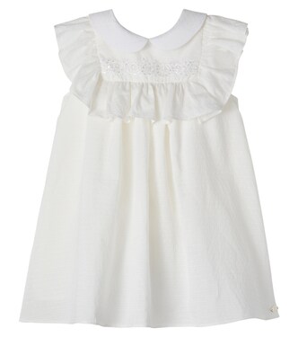Baby ruffled cotton-blend dress | Tartine et Chocolat