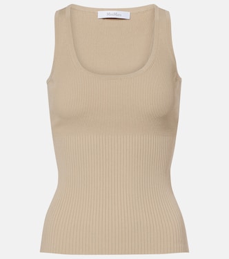 Ribbed-knit tank top | Max Mara