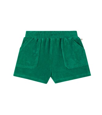 Cotton terry shorts | Bonton